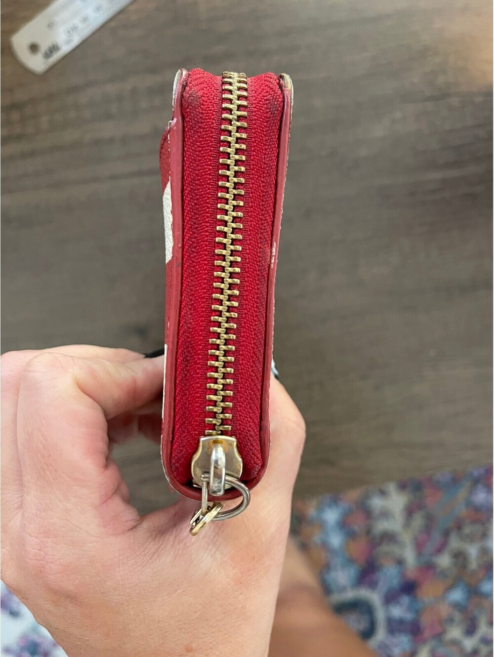 Kate Spade | Striped Zip Around Wallet - Picture 6 of 14
